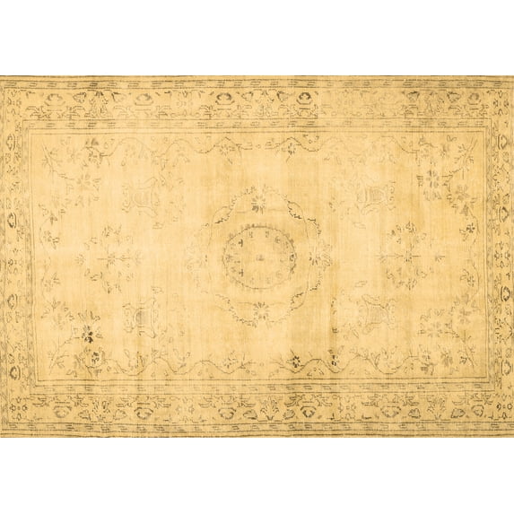 Ahgly Company Indoor Rectangle Persian Brown Traditional Area Rugs, 5' x 8'