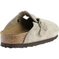 thumbnail image 2 of Birkenstock Boston Bs Taupe Leather Clogs - 13M / 11M, 2 of 7