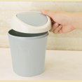 thumbnail image 5 of PRAETER Mini Plastic Wave cover Countertop Kitchen Desktop Mini Wastebasket Desk Organizer Household Supplies Small trash can, 5 of 9