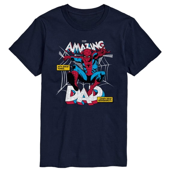 Spiderman - Amazing Dad - Men's Short Sleeve Graphic T-Shirt