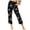 Black, variant on Utoimkio Straight Leg Capris for Women Summer Casual Loose Jogger Sweat Pants High Waisted Cropped Yoga Pants for Women with Pockets