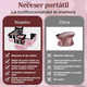 thumbnail image 2 of Maletín Reforzado Cosmetiquera Profesional Portátil Belleza para Hombre Y Mujer Xtellar rosa, 2 of 3