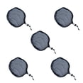 thumbnail image 2 of Milaget 5 Pcs Bonnets Doublure Tissage Extensible Filet à Cheveux pour Halloween Cosplay Noir, 2 of 9