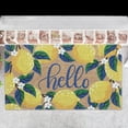 thumbnail image 3 of IH Casa Decor Natural Fibers Door Mat Hello Lemon, 3 of 3