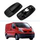 thumbnail image 2 of Black Rear Interior Door Handle Left/Right Universal For Renault Trafic 2001-2008, 2 of 3