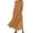 Brown, variant on Womens Dresses Solid Color Round Neck Sleeveless Pocket Casual Linen Long Vest Maxi Dress,2X