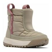 Columbia Snowtrot Kids' Winter Boots Color: Gray Green Fig Size: 4