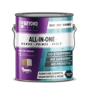 Beyond Paint 1 Gallon All-in-1 Multi Use Versatile Refinishing Paint, Off White