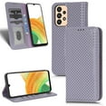 thumbnail image 1 of Luxury PU Leather Wallet For Galaxy A33 5G, Folio Premium Leather Phone Case with Kickstand Card Holder Magnetic Flip Shockproof Protective Cover for For Samsung Galaxy A33 5G, Purple, 1 of 15