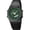 Black Green White, variant on Men’s Luxury Analog-Digital Watch Retro Octagon LED Backlight 30M Waterproof Wristwatch with Gold & Silver Stainless Steel Band, Stopwatch, 5 Alarms