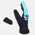 thumbnail image 1 of 1 Pair Summer Unisex Cycling Gloves Bicycle Touchscreen Full Finger Gloves Outdoor Bike Skiing Motorcycle Riding ProtectiveI He Qiyong unisex, 1 of 1