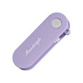thumbnail image 2 of Folding Paring Cutting Tool, Stainless Steel Metal Edge, Plastic Handle, Portable Peeler for Kitchen, Fruit, and Outdoor Picnics, Purple, by FAJHHA, 2 of 8