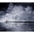 thumbnail image 3 of He, Like 13x12 Black Modern Framed Museum Art Print Titled - Cloud Desending, 3 of 5