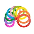 thumbnail image 2 of Calibrador circular de frutas, medidor de diámetro de frutas, regla para medir el tamaño de las manzanas, clasificación 9 anillos, 2 of 6
