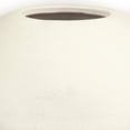 thumbnail image 2 of Zentique 14665S A584A Cement Vase, Matte White, 2 of 3