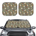 thumbnail image 2 of Gukieu Halloween Mummy Gnome Print Car Windshield Sun Visor, Foldable Anti-UV Car Sun Visor Suitable for Vans, Trucks Car Accessories-Small, 2 of 6