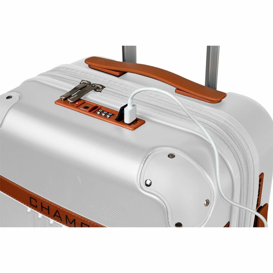 CHAMPS Vintage Collection, Hardside Carry-on, Ivory