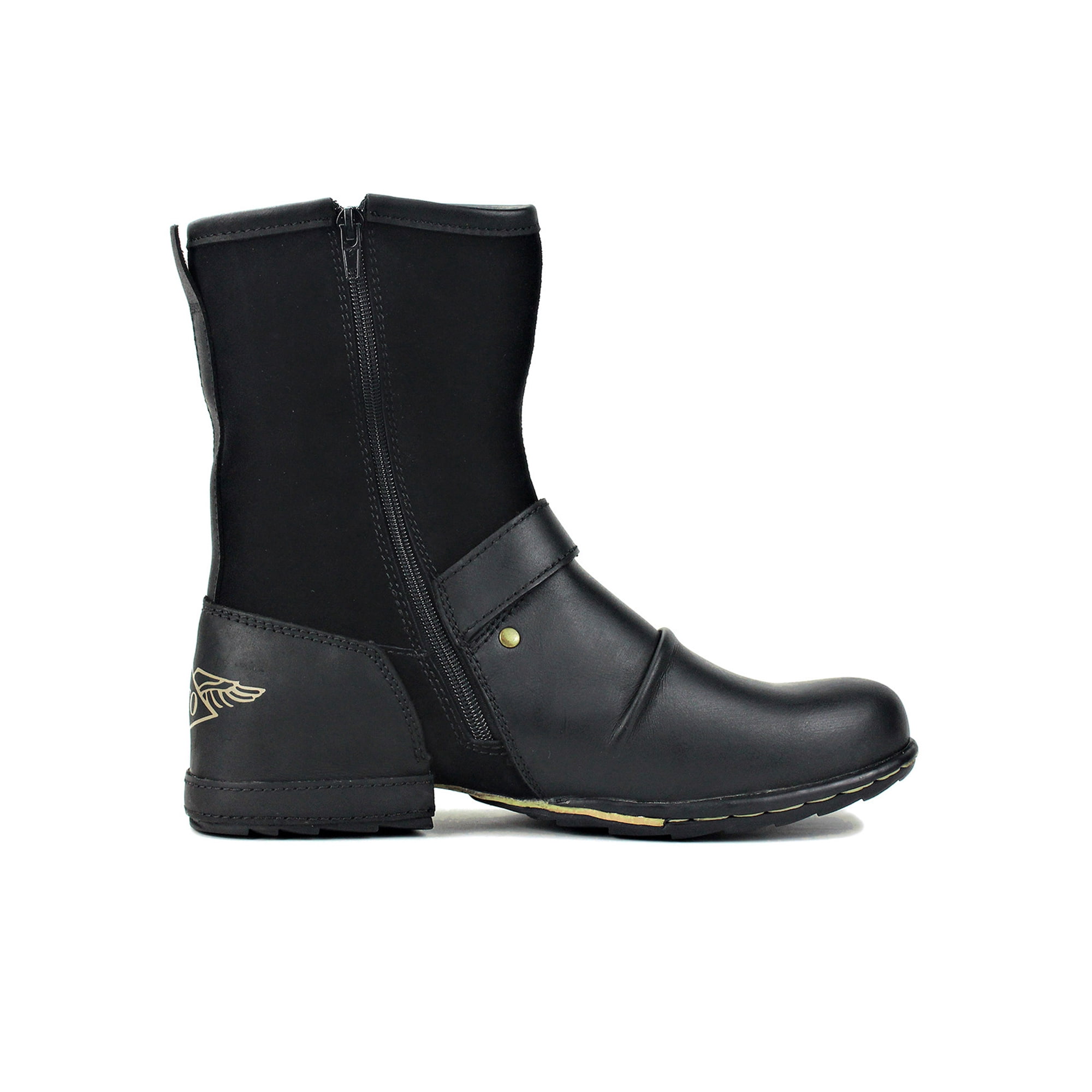 Black non slip cowboy boots hotsell