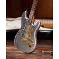 thumbnail image 2 of Fender Strat HD 10 Inch Miniature Guitar Replica Collectible Silver, 2 of 5