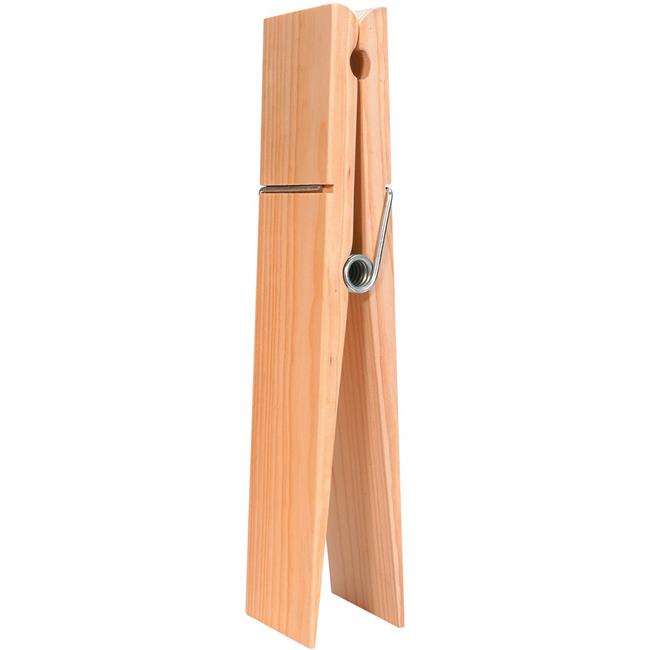 12 in. Super Jumbo Clothespin, Natural
