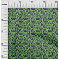 thumbnail image 1 of oneOone Polyester Lycra Green Fabric Batik Craft Projects Decor Fabric Printed By The Yard 56 Inch Wide - X0, 1 of 4