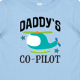 thumbnail image 4 of Inktastic Daddys Co-pilot Son Helicopter Boys Baby T-Shirt, 4 of 5