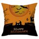 thumbnail image 2 of Puntoco Halloween Linen Pillowcase, Holiday Printed Pillowcase, Sofa, Home Decoration Pillowcase, 2 of 5