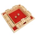 thumbnail image 1 of Flop Board Game, Dice Board Game Customizable Rules  For Family Gathering For Kids Green,Red, 1 of 8