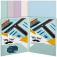 thumbnail image 3 of Mr. Pen- Plastic Folders with Pockets, 5 Pcs, Muted Pastel Colors, Pocket Folders, 2 Pocket Plastic Folders, 3 of 9