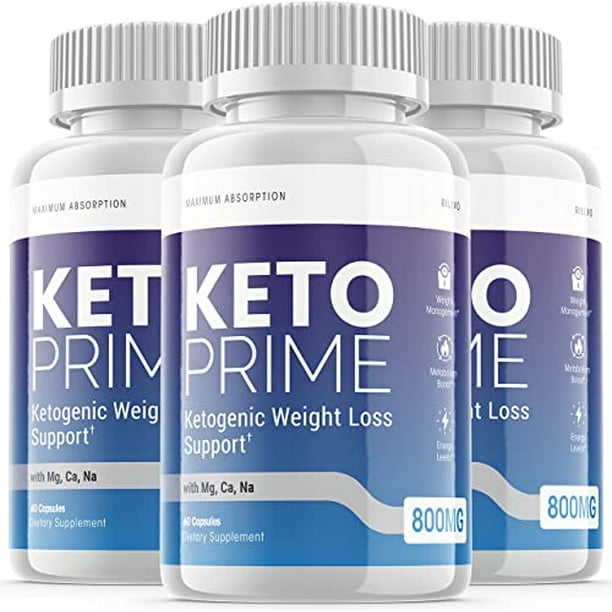 (3 Pack) Keto Prime Pill Advanced Ketogenic Weight Loss Support (180