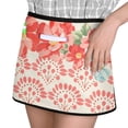 thumbnail image 2 of Men Women Aprons with Pockets Work Waist Apron Pioneer Colorful Floral Half Apron, 2 of 6