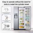 thumbnail image 2 of Para el kit de filtro de aire para refrigerador Sub-Zero 4204490 + 7007067, 2 of 5