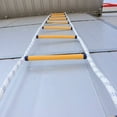 thumbnail image 4 of Emergency Fire Exit Solution, Flame Resistant Quick Deployment Rescue Ladder for 2nd Floor Evacuations, Sturdy Non-Slip Design for Safe and Reliable Evacuation, Portable Compact, 4 of 5