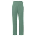 thumbnail image 6 of Breezora Women's Long Sleeve Cardigan and Pants Suit Set Office Work Professional Outfit Elegant Two Piece Business Casual Wear XL Size Green, 6 of 8