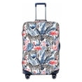 thumbnail image 2 of Goofa Flamingo And Zebra Pattern Luggage Covers For Suitcase,Suitcase Cover Protector Fit 18-32 Inch Luggage-Large, 2 of 9