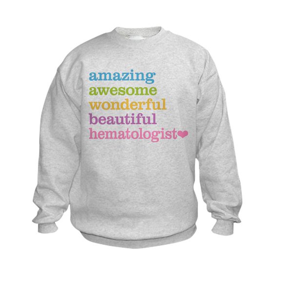 CafePress - Hematologist Kids Sweatshirt - Kids Sweatshirt, Youth Crew Neck Sweatshirt