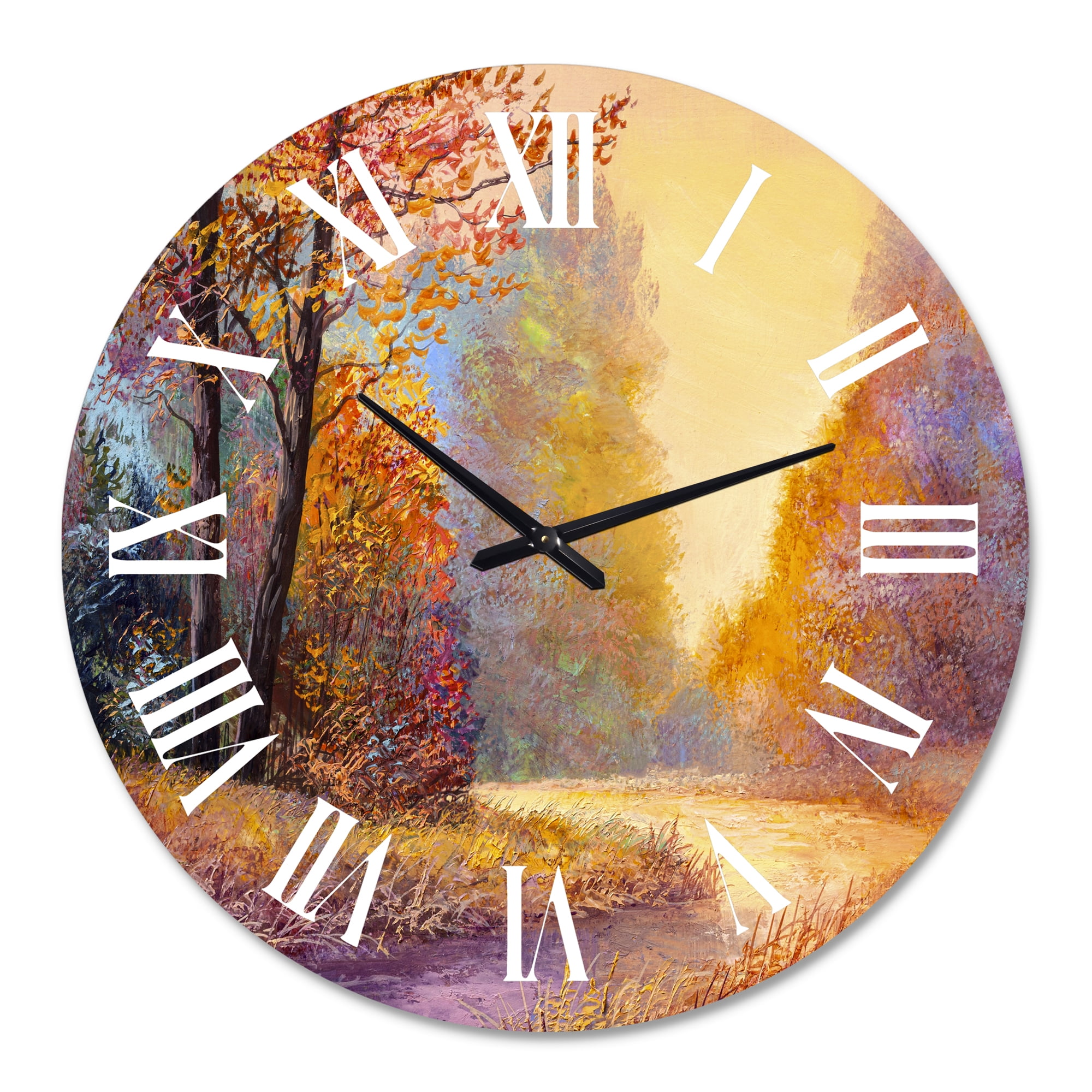 Designart 1 in Quartz Wall Clock