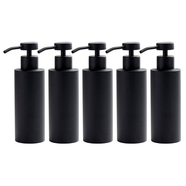 5X Dispensador de Jabón de Manos - Dispensadores de Loción para Encimera de Baño de de Acero Inoxidable