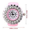 thumbnail image 3 of Decorative Finger Ring Stylish Ring Watch Finger Ring Decor Women Finger Watch, 3 of 9