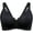 Black, variant on Nursing Bras for Breastfeeding, Seamless Pregnancy Maternity Bra Wireless Classic Jelly Strip Support Nursing Bra