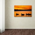 thumbnail image 3 of Trademark Fine Art "Jamaica Bay Sunset - NYC II" Canvas Art by David Ayash, 3 of 3