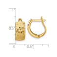 thumbnail image 2 of Boucles d'Oreilles Omega en Or Jaune 14K, 2 of 5