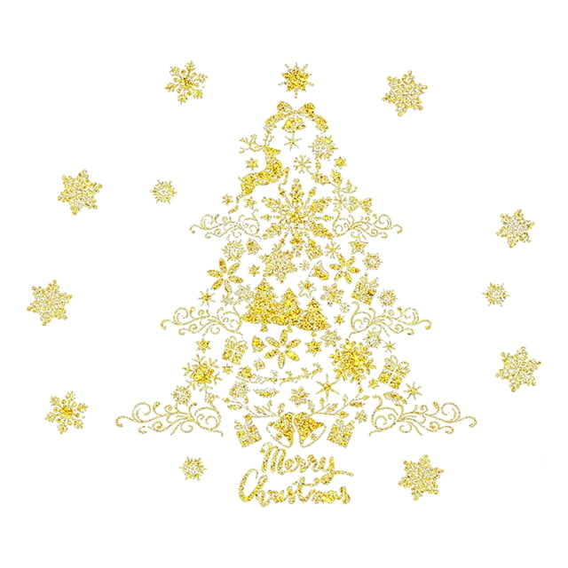 Binwennn Room Decorations for Girls DIY Portable Window Decal Christmas Theme Snowflake Window Sticker