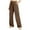 Brown, variant on Women High Waisted Casual Wide Leg Womens Cargo Pants Baggy Cargos Pants with Pockets Dress Clothes for Women Business Casual Petite Maternity Clothes Casual Leggings for Women with Pockets