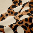 thumbnail image 5 of Homewish Vintage Dog Paws Blackout Curtains,Classic Brown Leopard Print Curtains Pack of 2 (42x84 Each), 5 of 6