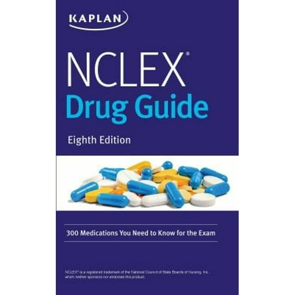 Pre-Owned NCLEX Drug Guide : 300 Medications You Need to Know for the Exam (Paperback) 9781506245195