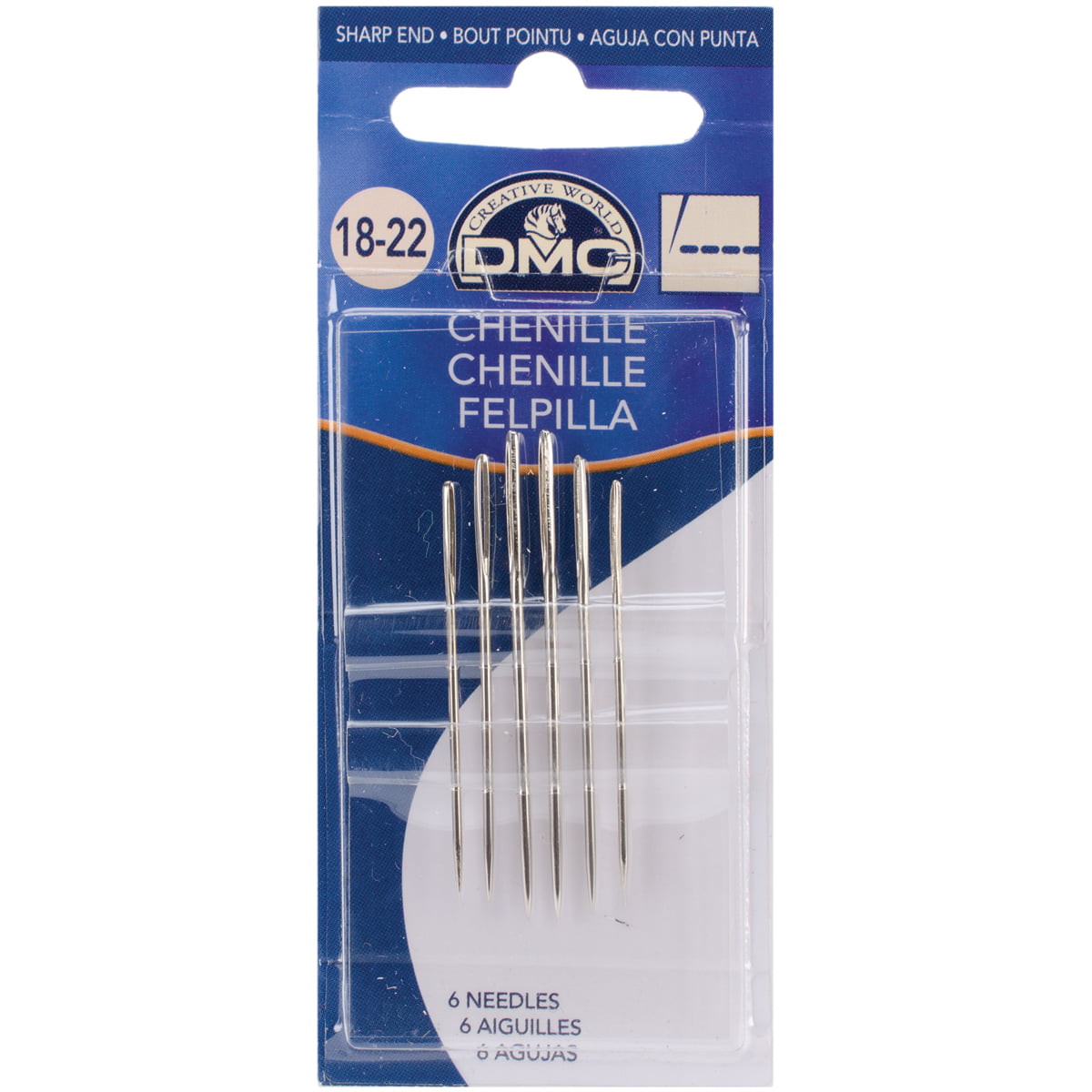 Chenille Hand Needles-Size 26 6/Pkg