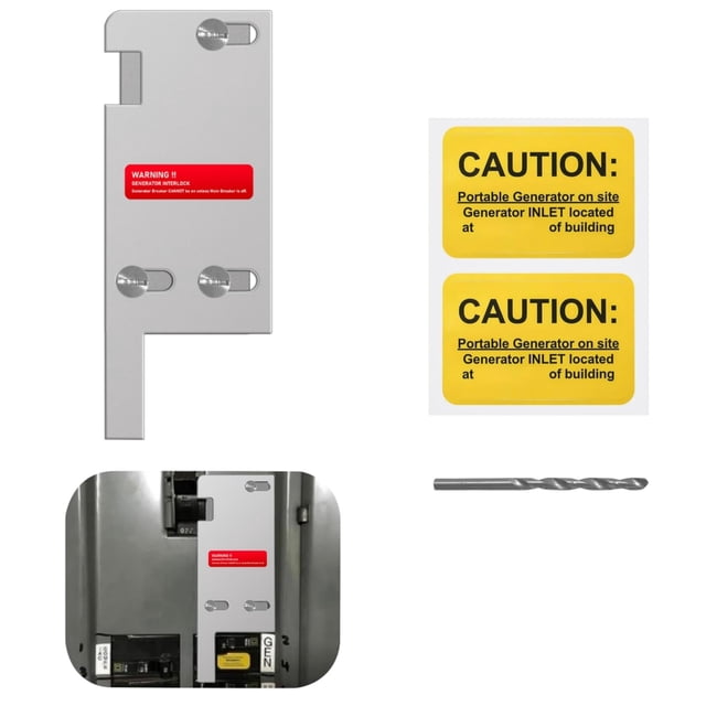 Kit de enclavamiento para generador QYZZRS para Square D 150-200 A