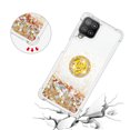 thumbnail image 5 of Funda para Samsung Galaxy A22 4G con Brillo Líquido Flotante, Purpurina, Parachoques y Anillo Giratorio Soporte, 5 of 5