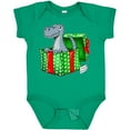 thumbnail image 3 of Inktastic Christmas Dinosaur Gift from Santa Boys or Girls Baby Bodysuit, 3 of 5